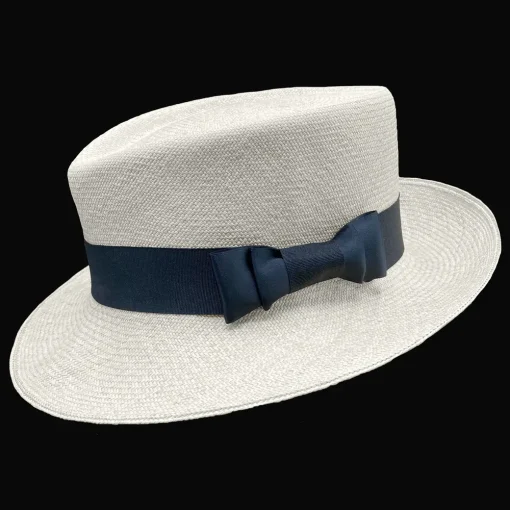 Fine Montecristi Panama Hat California, Genuine HandWoven by Domingo Carranza Hats. New model, exclusive crown shape. Authentic Panama Hats Montecristi