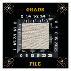 Pile Quality Grade, it is a quality that is woven for eight weeks, not including the time for harvesting, drying and preparing the straw.