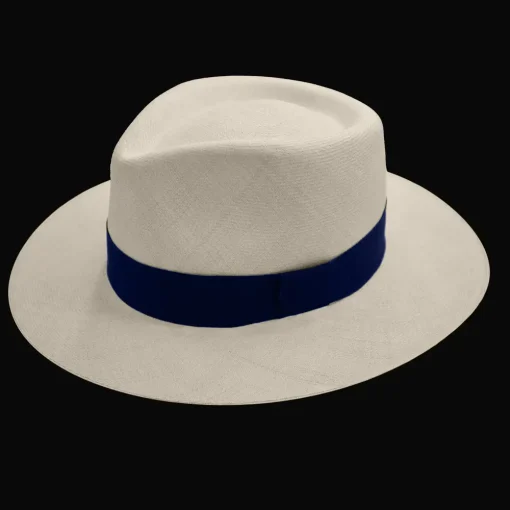 Fine Montecristi Panama Hat Fedora HandWoven Hat by Domingo Carranza Hats. Authentic Handmade Hats. Ecuadorian Hat. Men's premium Panama hats.