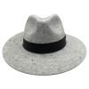 Domingo Carranza Fur Felt Hat model Fedora color grey
