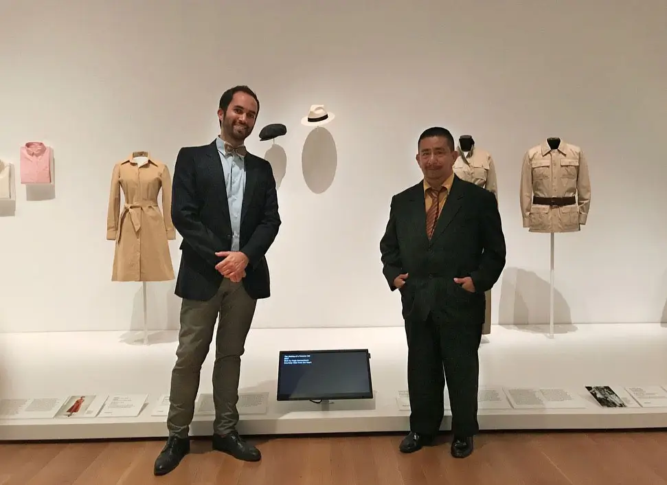 Museum of Modern Art, New York, USA. Montecristi Panama hat and his author Domingo Carranza Hat