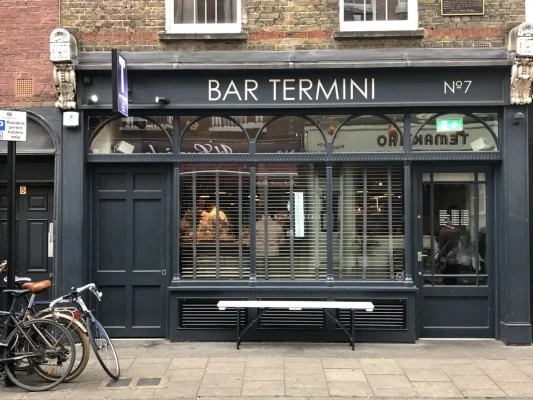 Bar Termini. London. United Kingdom.