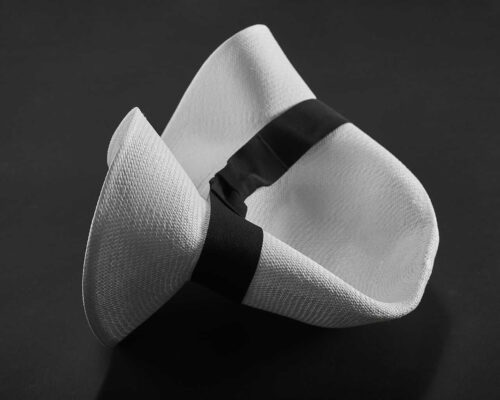 A genuine Montecristi Panama Hat by Domingo Carranza shouldn't be rolled up
